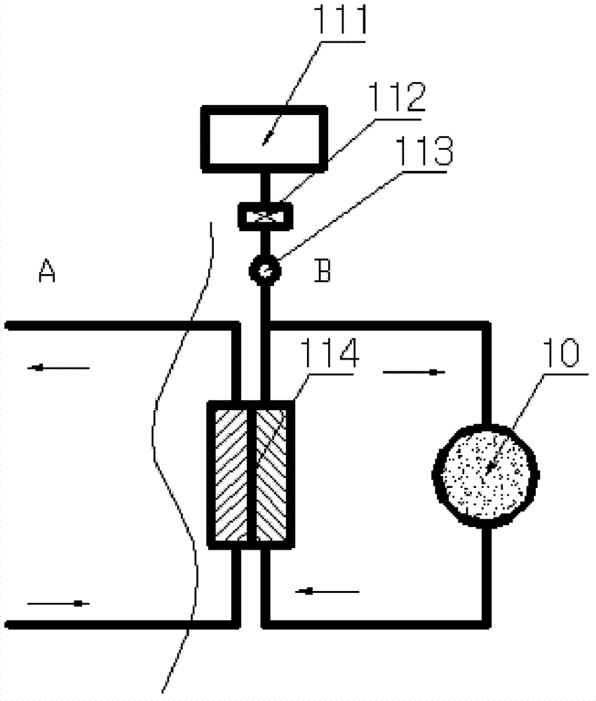 An engine low-pressure simulation testing platform