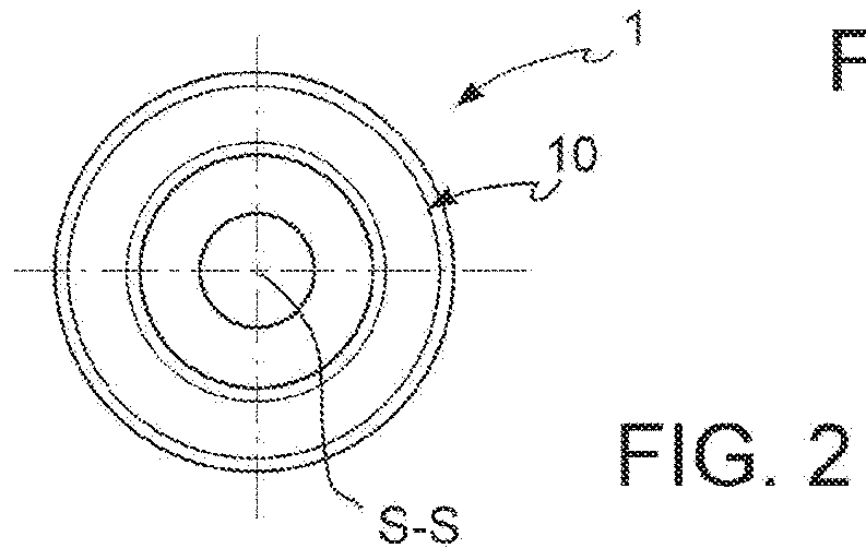 Multi-caliber dimensional inspection device for an assembled cartridge