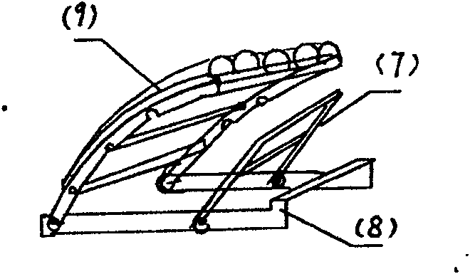 Health bedding for patients with cervical spondylosis, lumber vertebra disease and insomnia