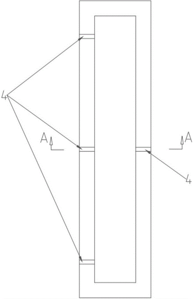 Test method for poisson ratio of continuous fiber enhanced resin-based composite material