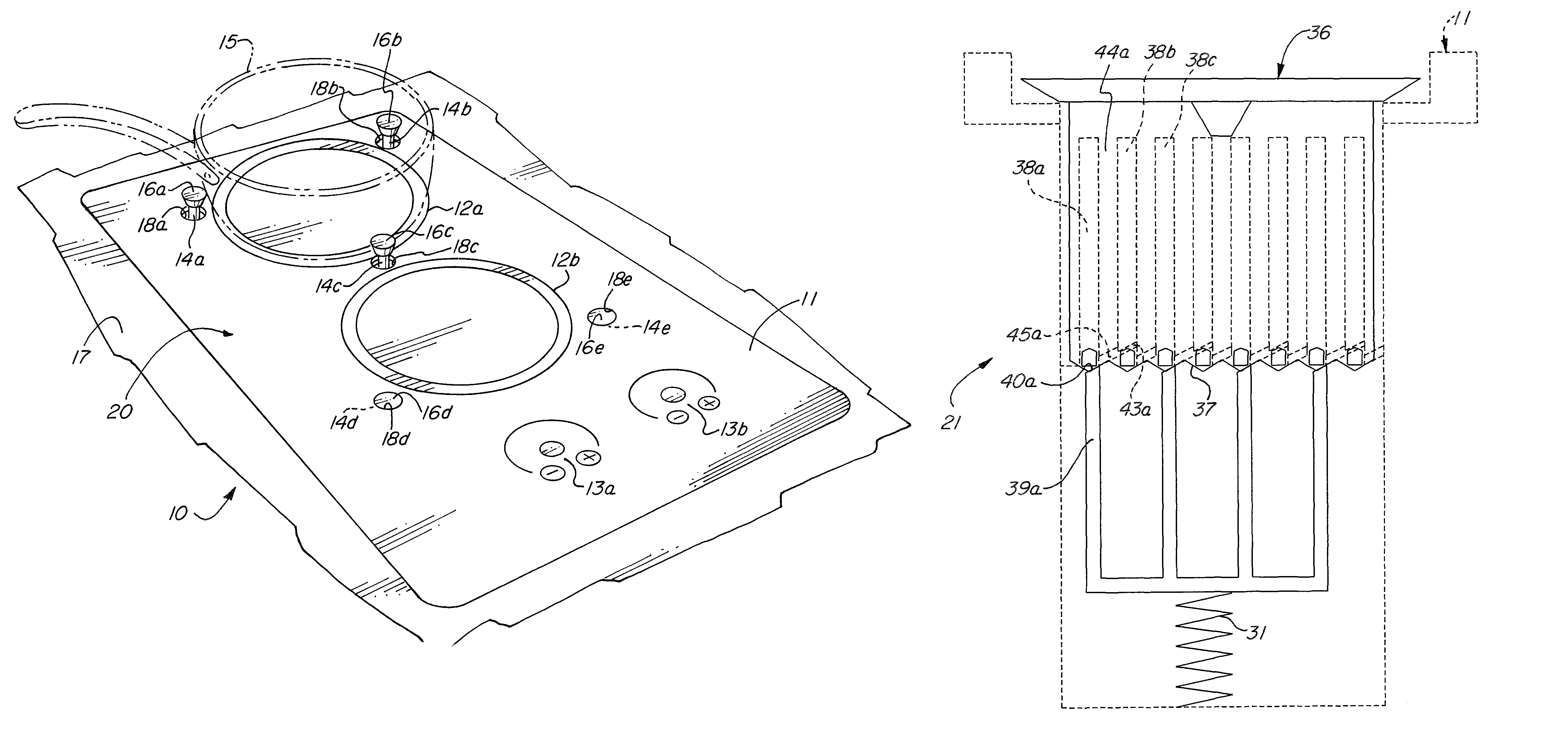 Safety system for a stove