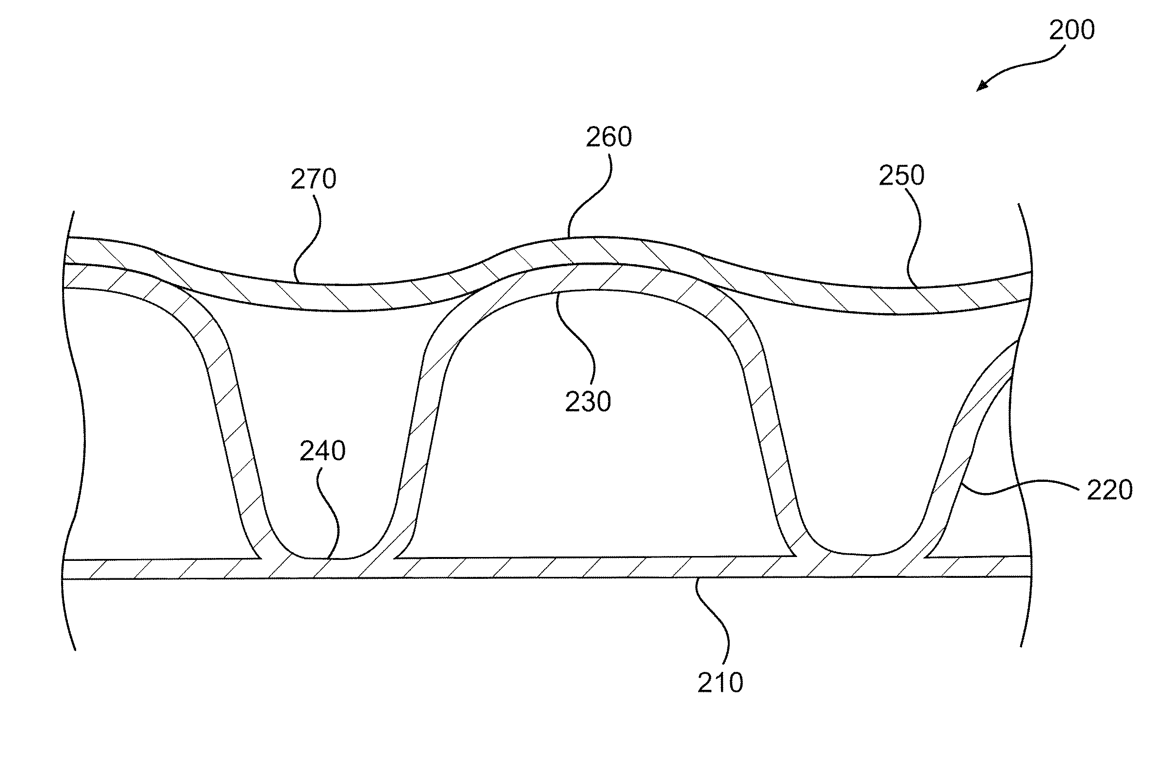 Corrugated pipe with outer layer