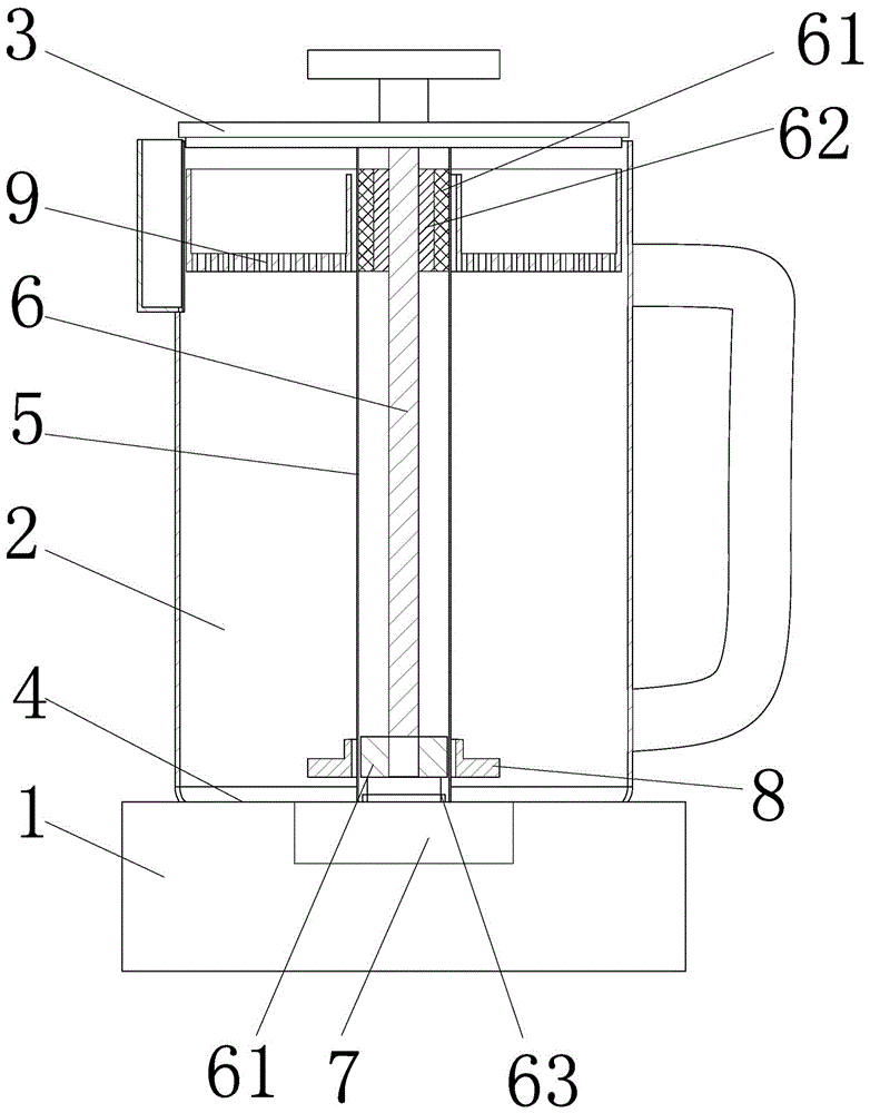 Full-automatic French press