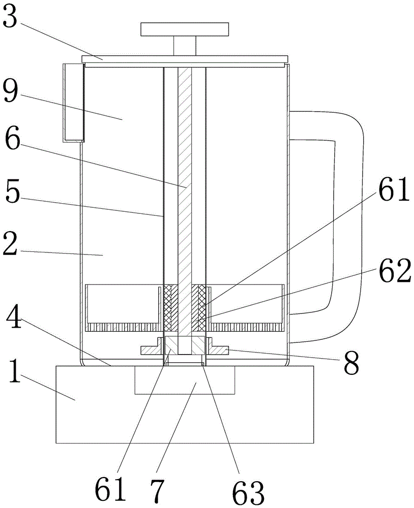 Full-automatic French press