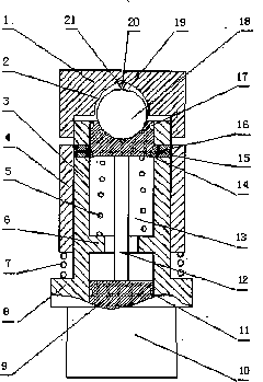 Air-pressure type needleless injector power head