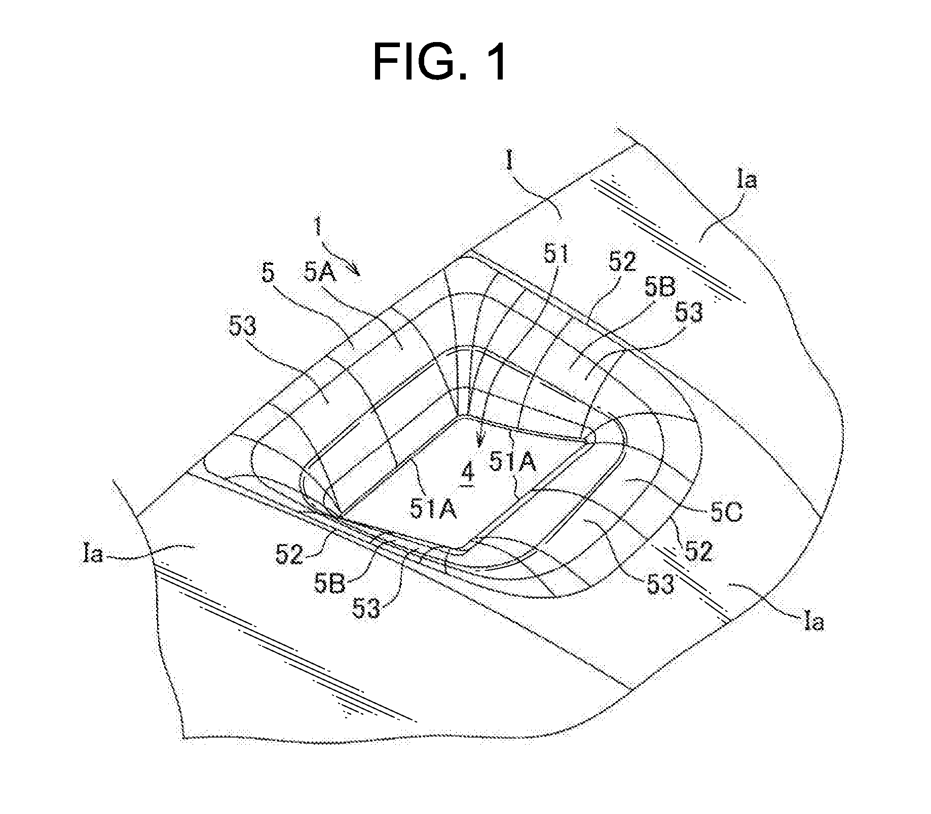 Vehicle display device