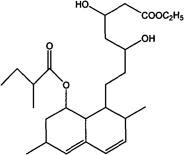 Method for preparing open-loop lovastatin