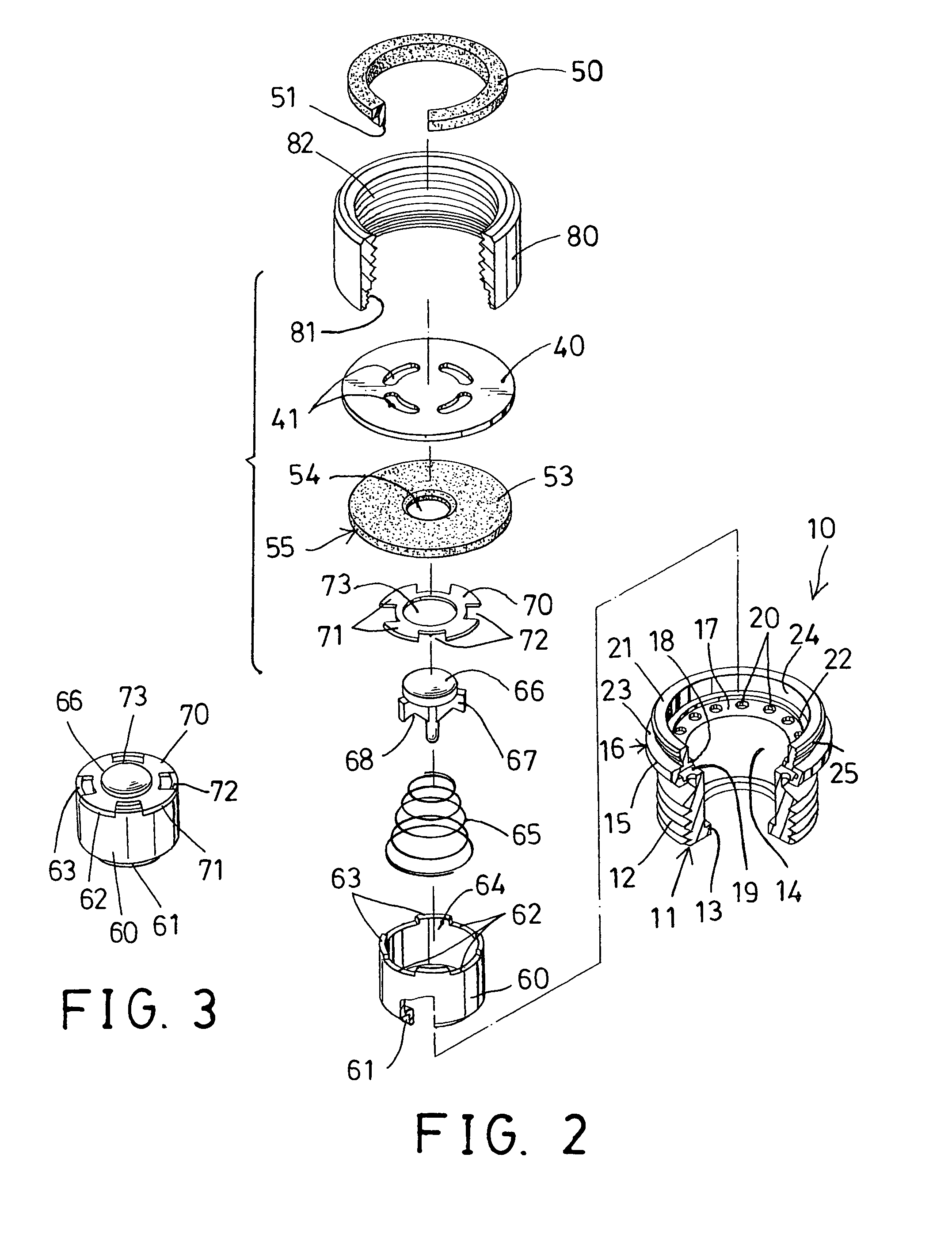 Tube coupling device having check valve