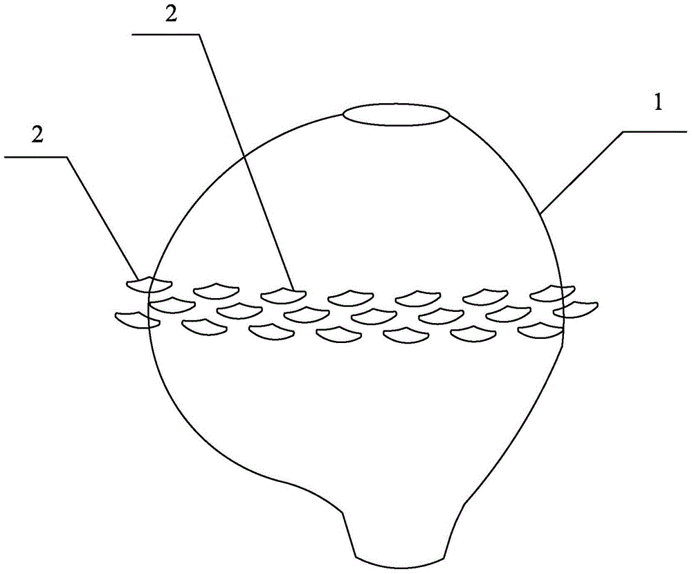 Ceramic natural plant decorating craft and preparation method thereof