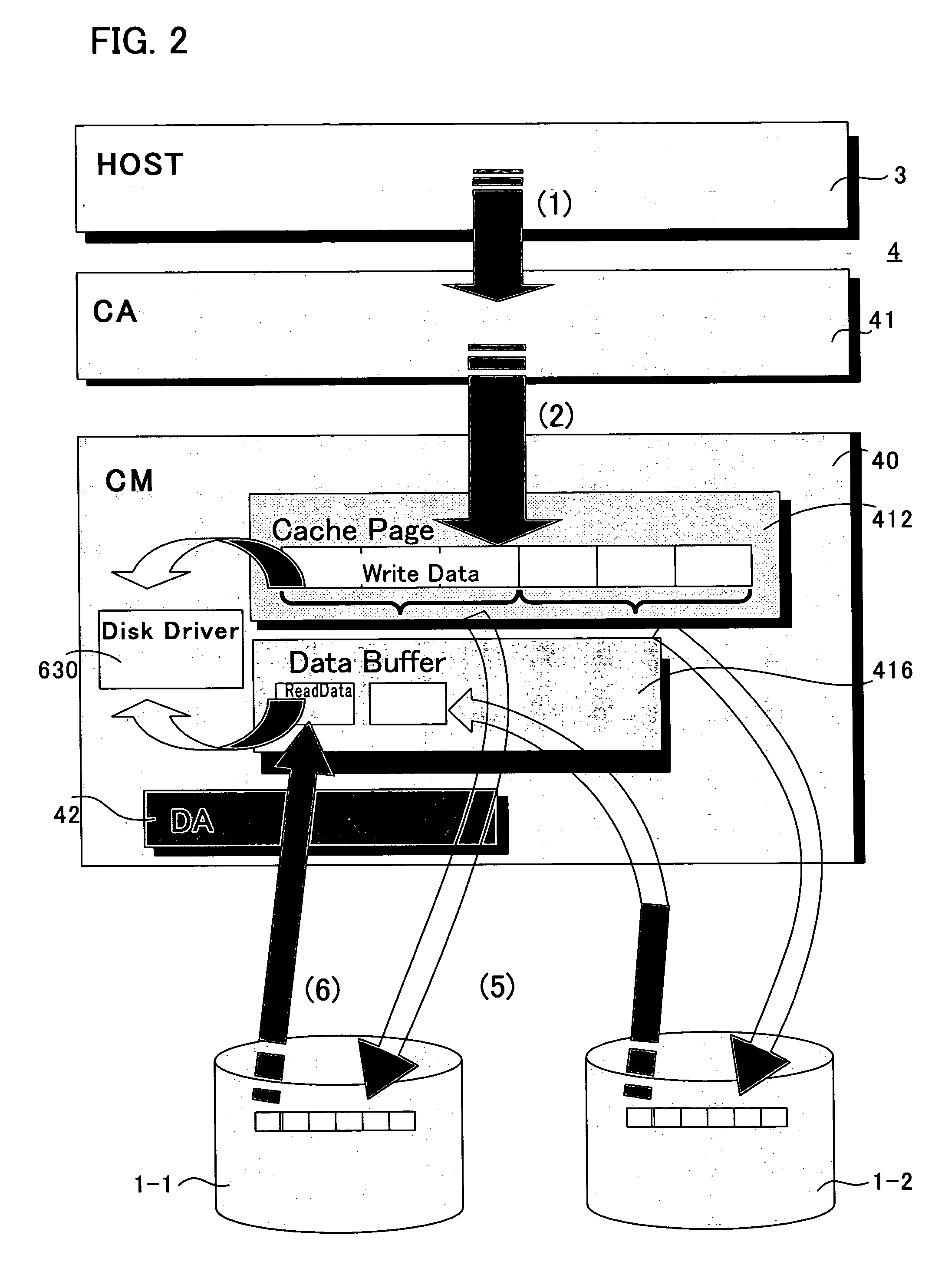 Data storage system, data storage control device, and write error diagnosis method for disks thereof