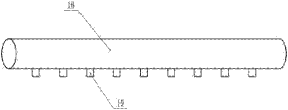 Agricultural irrigation device convenient for pipe distribution