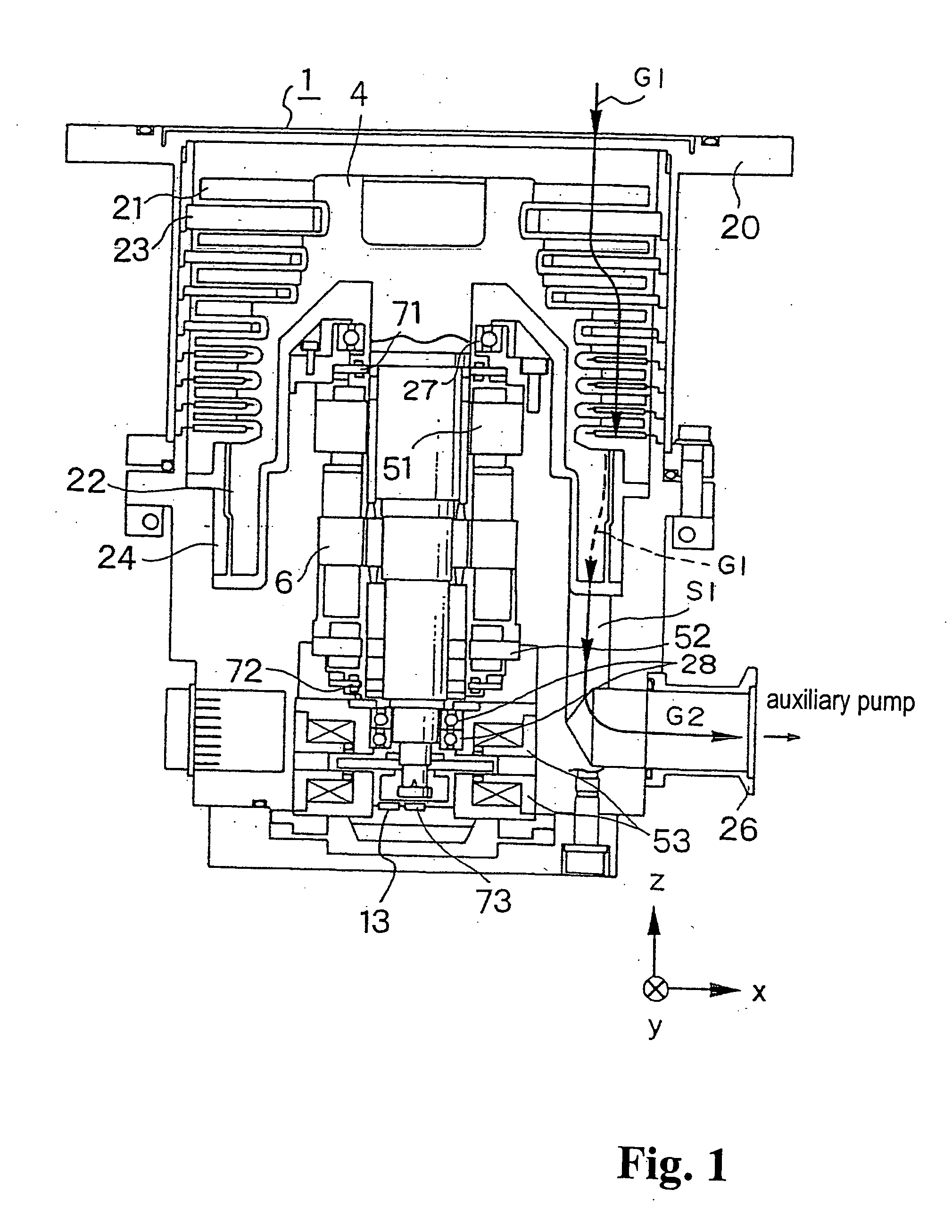 Magnetic bearing control device