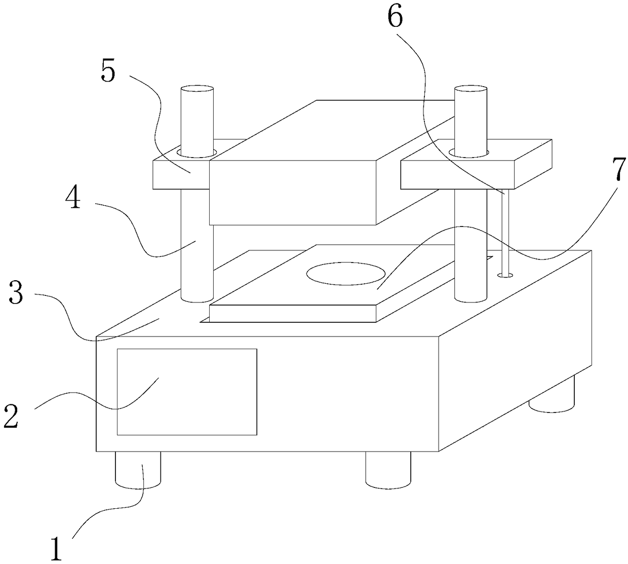 Starter fork spring dynamometer