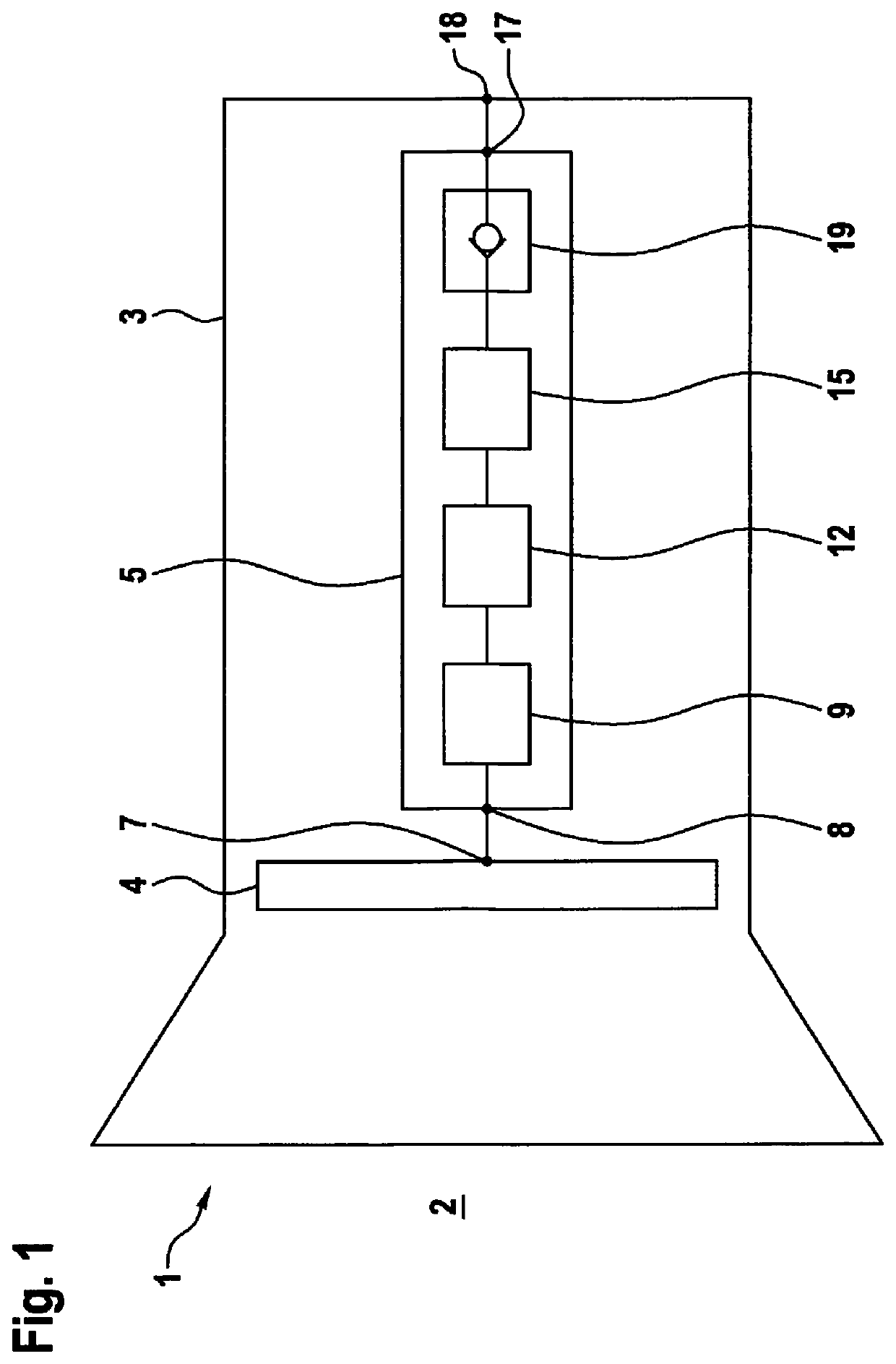 Camera for monitoring a monitored area and monitoring device, and method for monitoring a monitored area