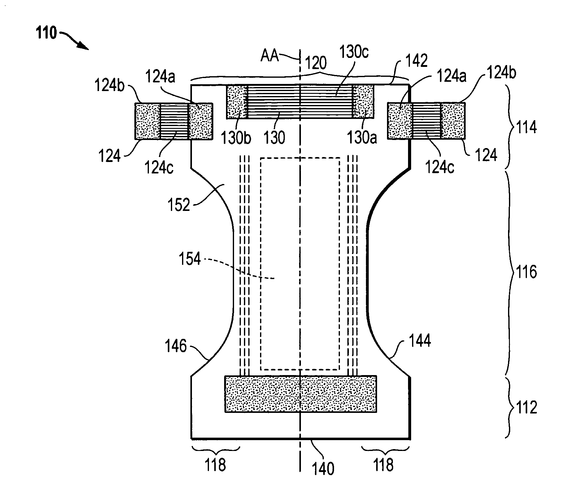 Elastic composite having cross-directional elasticity and a system and method for making the elastic composite