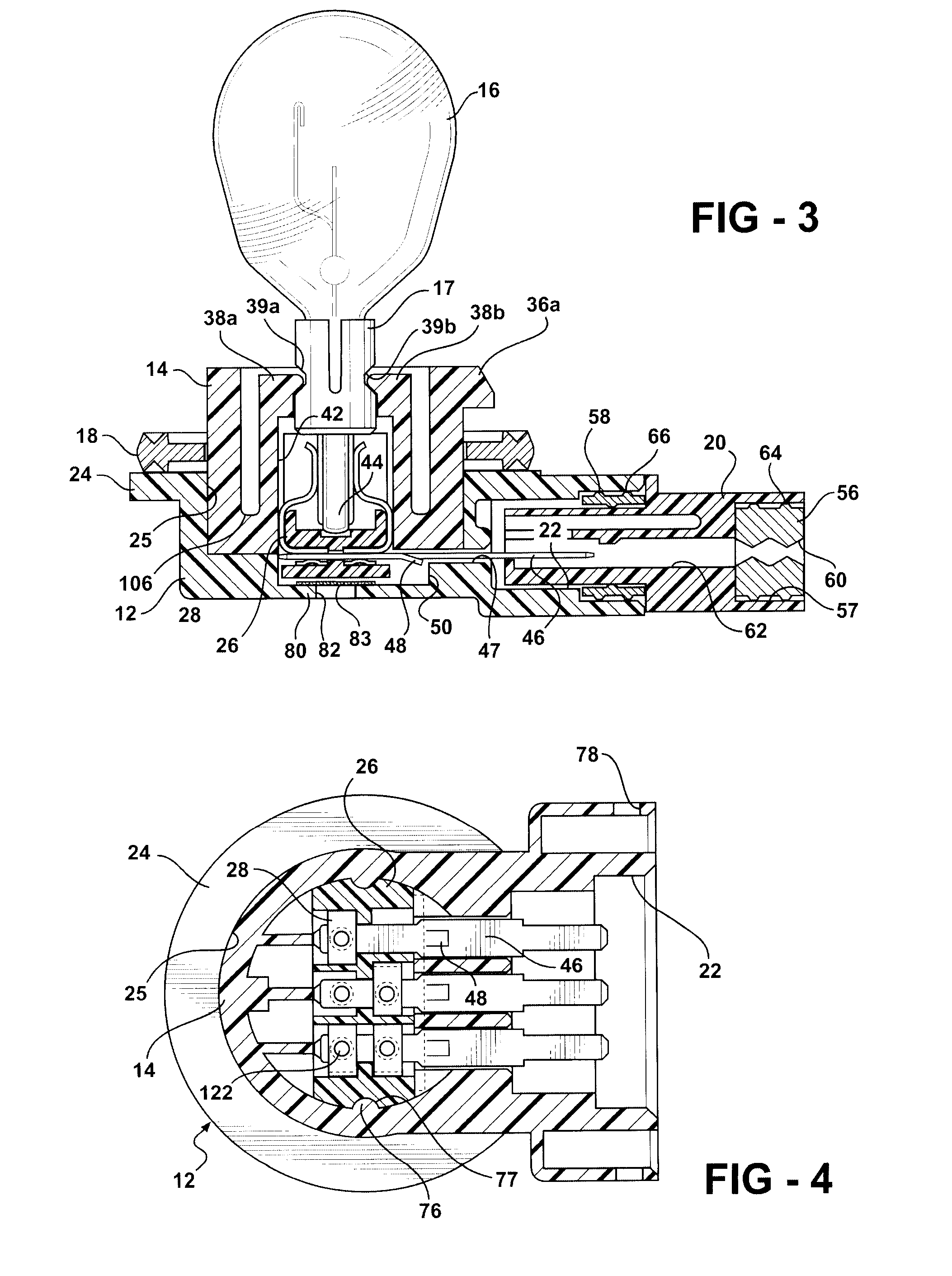 Vented socket