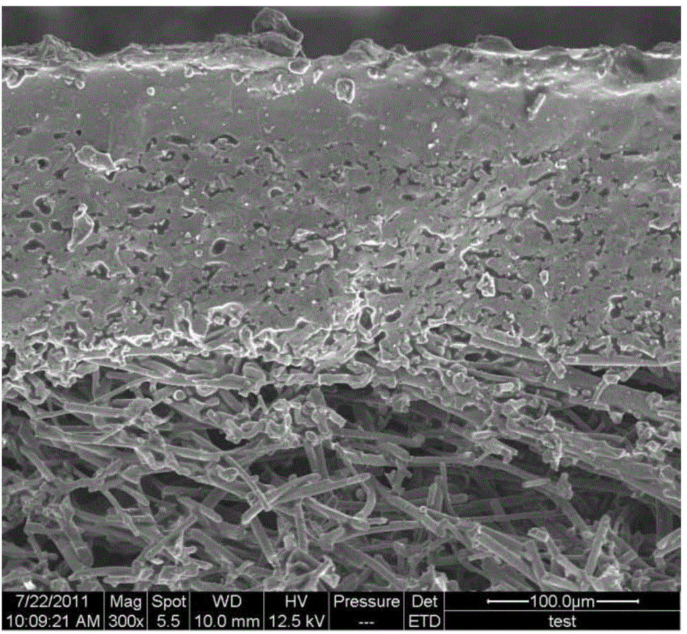 Rigid ceramic thermal-insulation tile surface coating preparation method