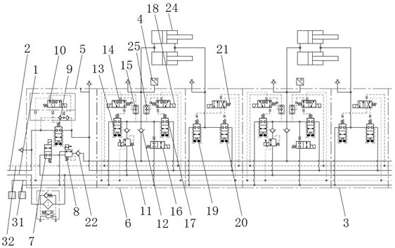 A shield machine multi-mode synchronous propulsion and assembly system and its control method