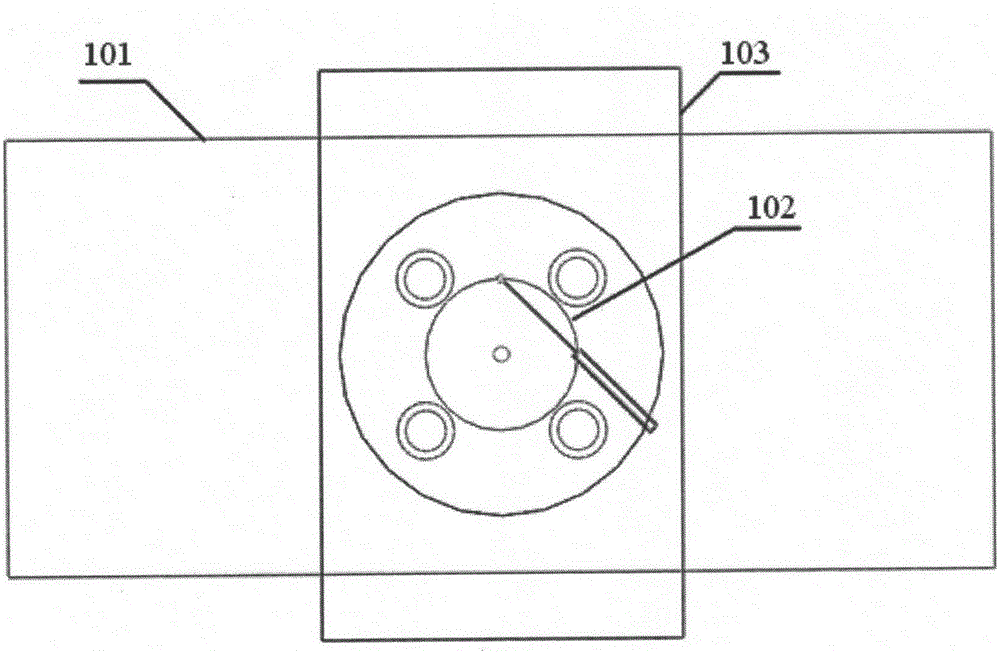 Double-storey stereo garage provided with automatic rotating and positioning parking mechanism