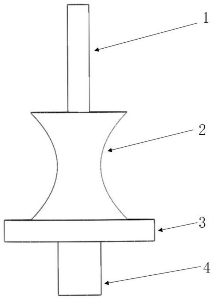 A floating wind power platform suitable for near-shore shallow water areas