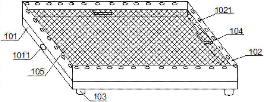 Silkworm breeding frame