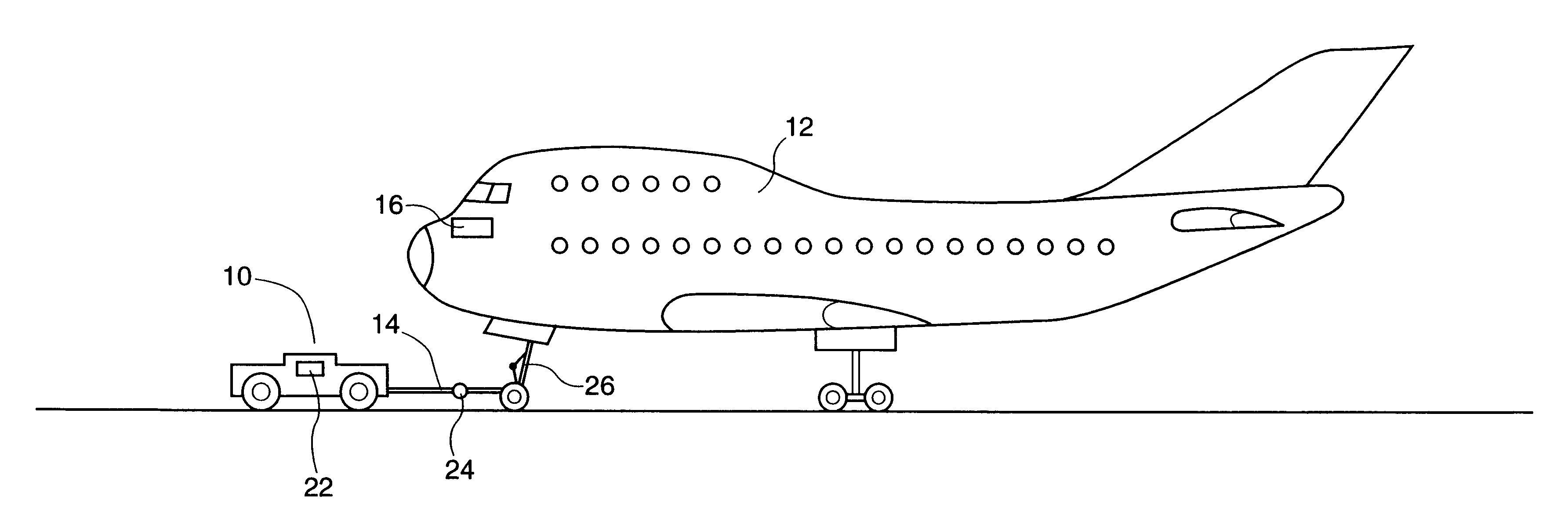 Automated aircraft towing vehicle system