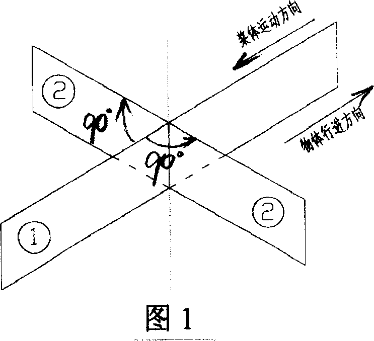 Flat stacking type propulsion device