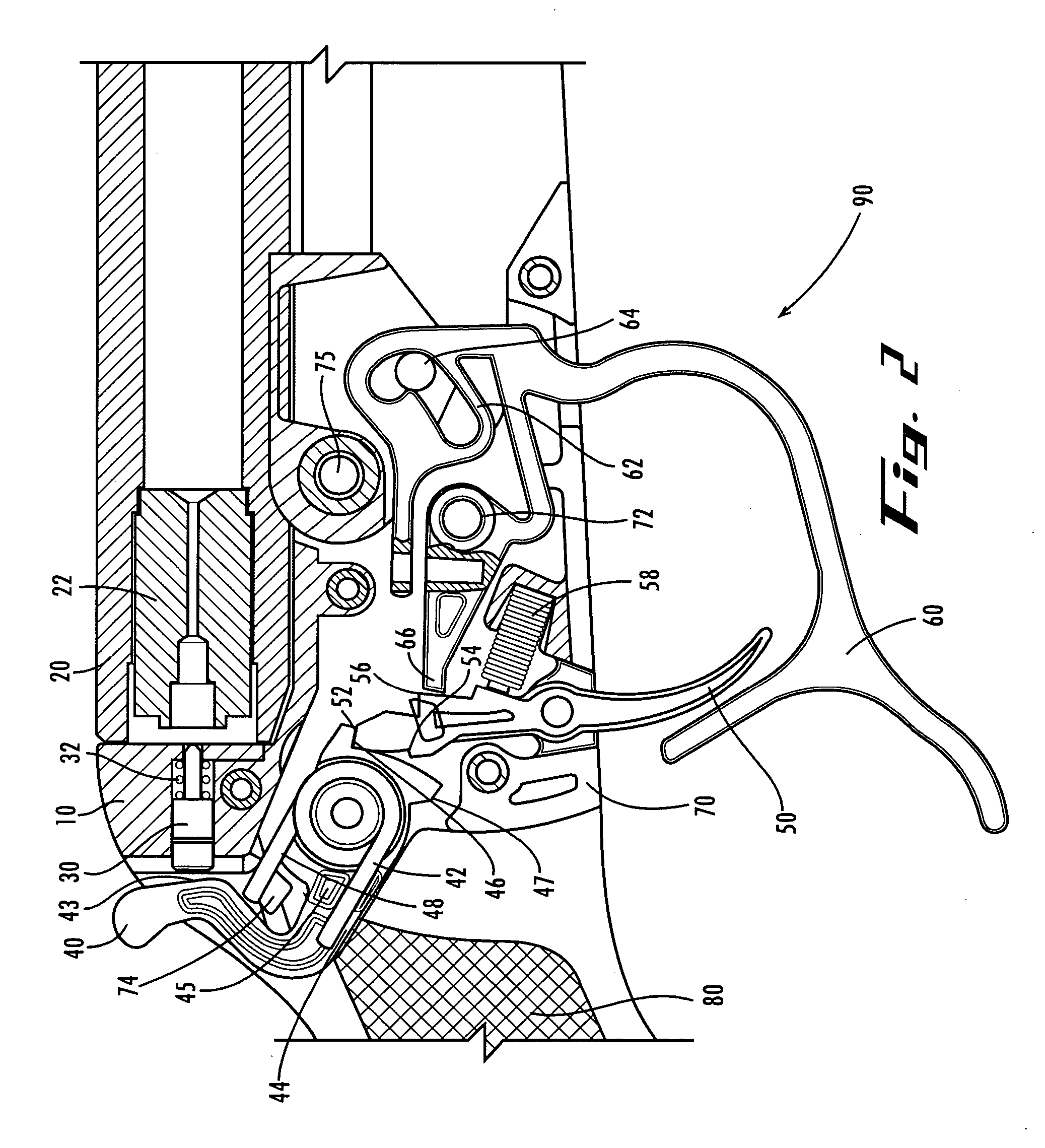 Muzzle-loading firearm with pivoting block action