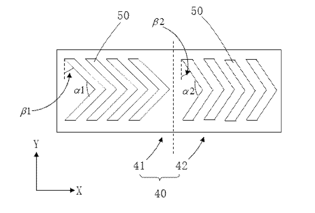 Transflective liquid crystal display panel and a liquid crystal display device