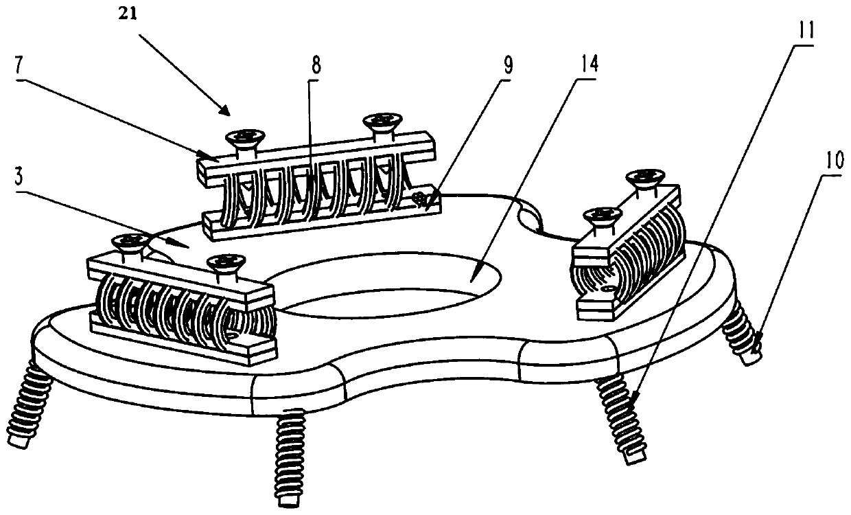 Pan-tilt damping mechanism of mobile robot