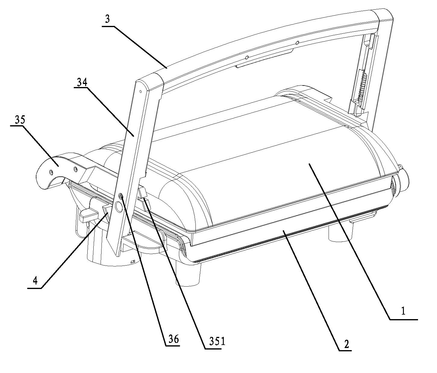 Minute pressure grill