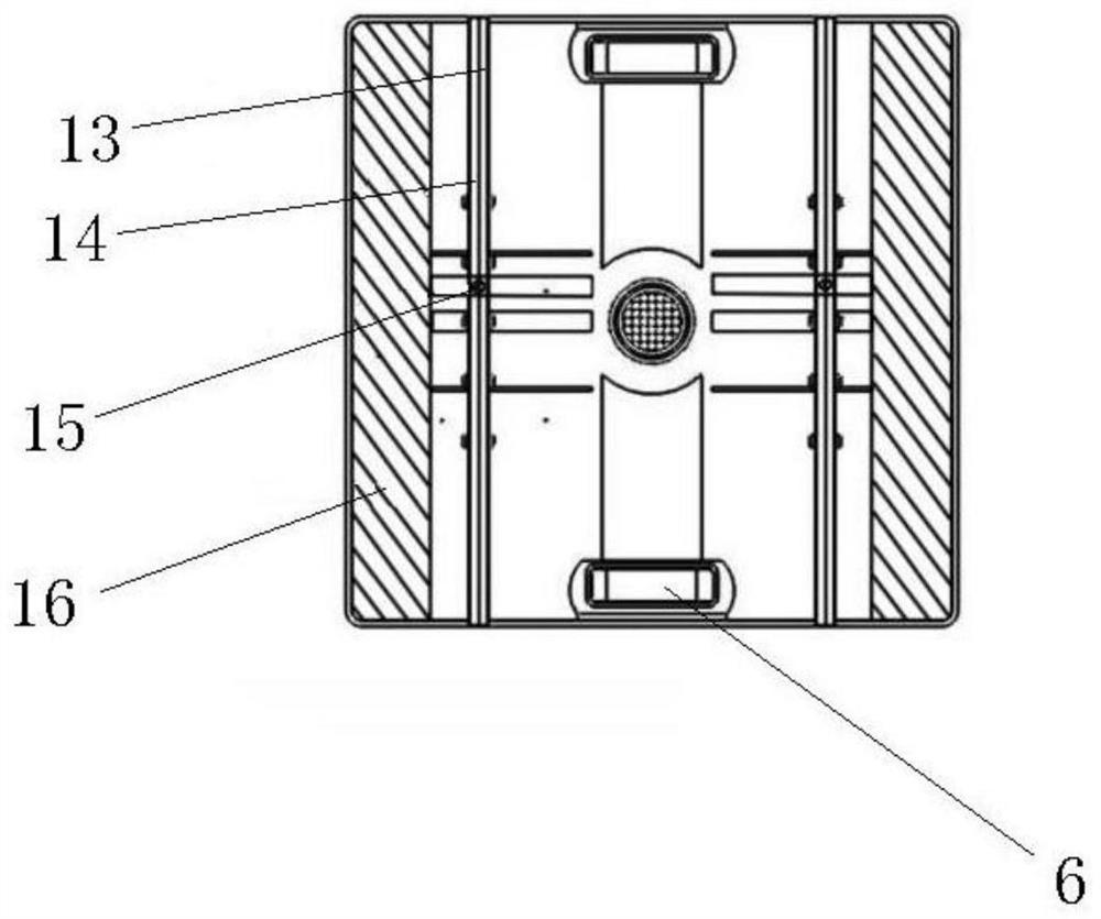 Glass cleaning robot with scraping module capable of doing autonomous reciprocating motion