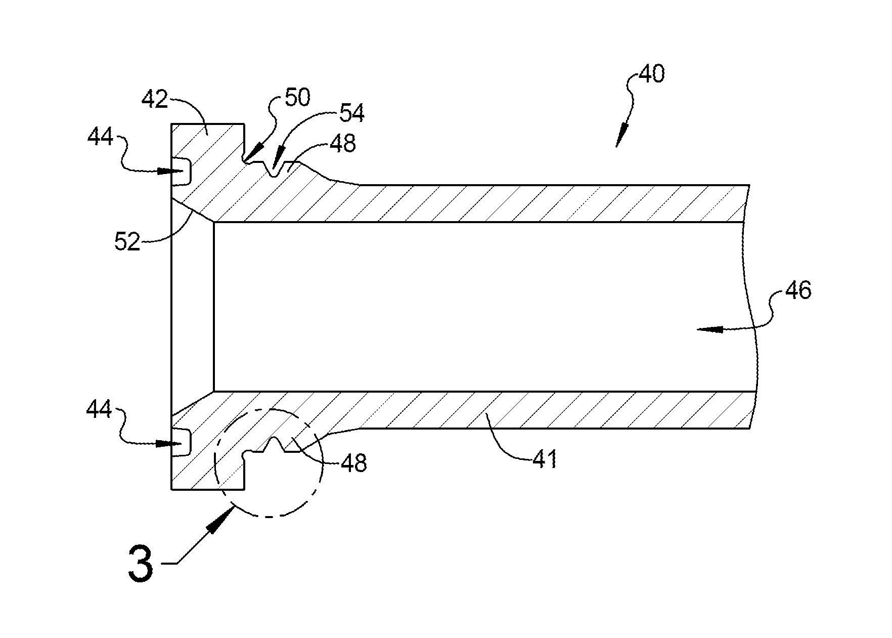 Hydraulic flange connection