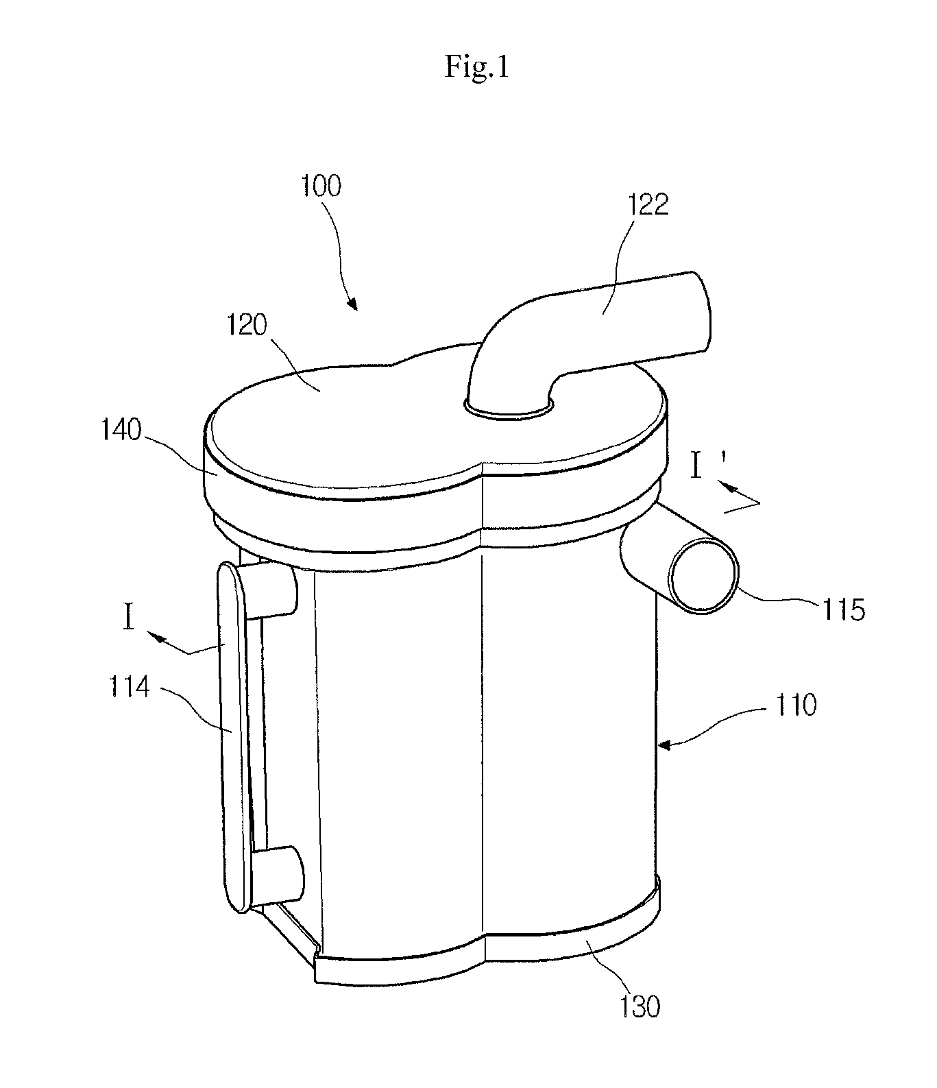 Dust collection unit for vacuum cleaner