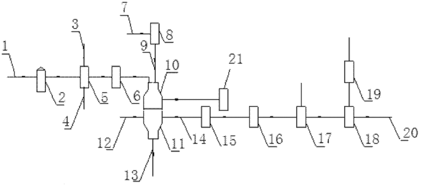 Method and system for jointly and circularly generating electricity by gasifying municipal garbage at high temperature