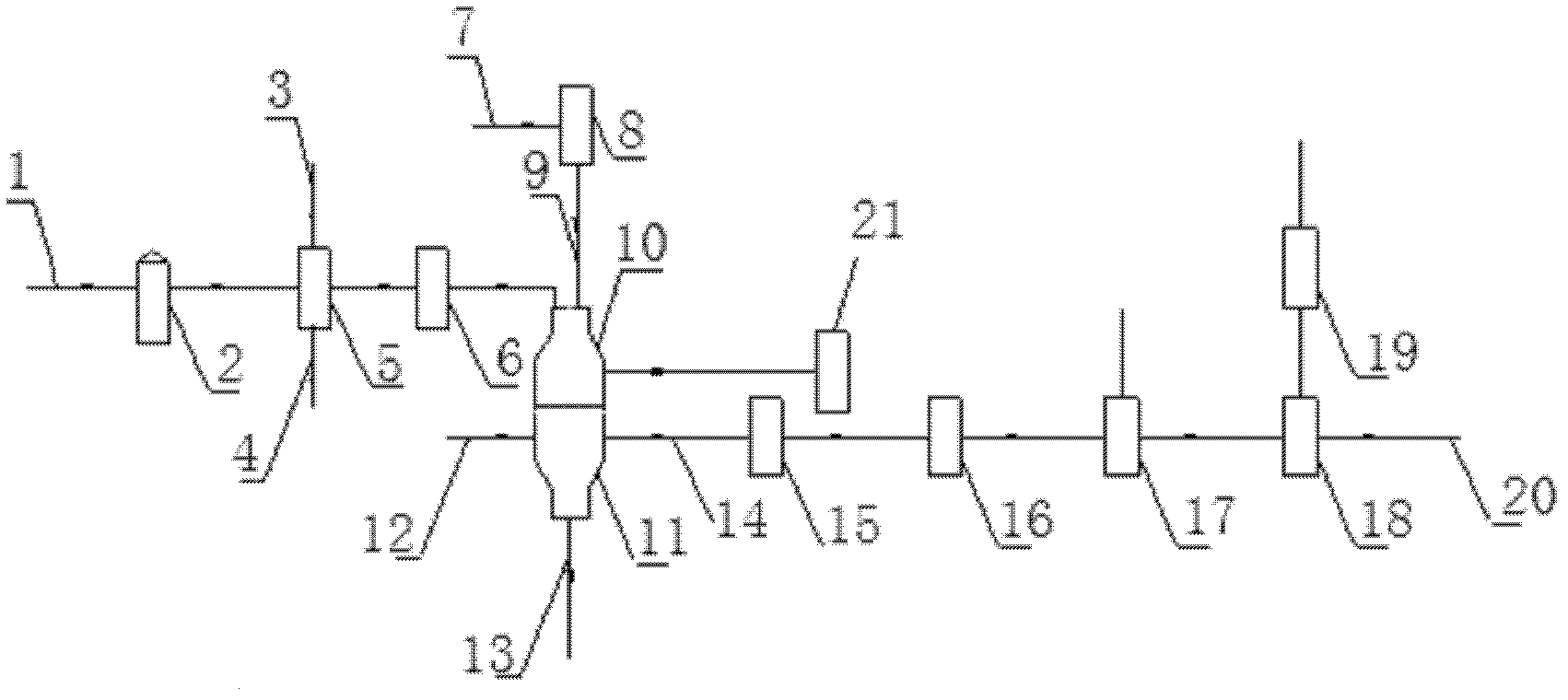 Method and system for jointly and circularly generating electricity by gasifying municipal garbage at high temperature