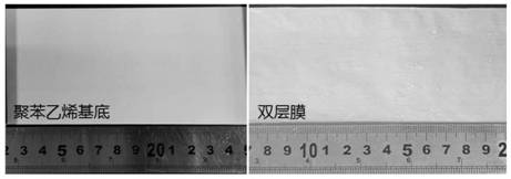 Double-layer film actuator and preparation method thereof