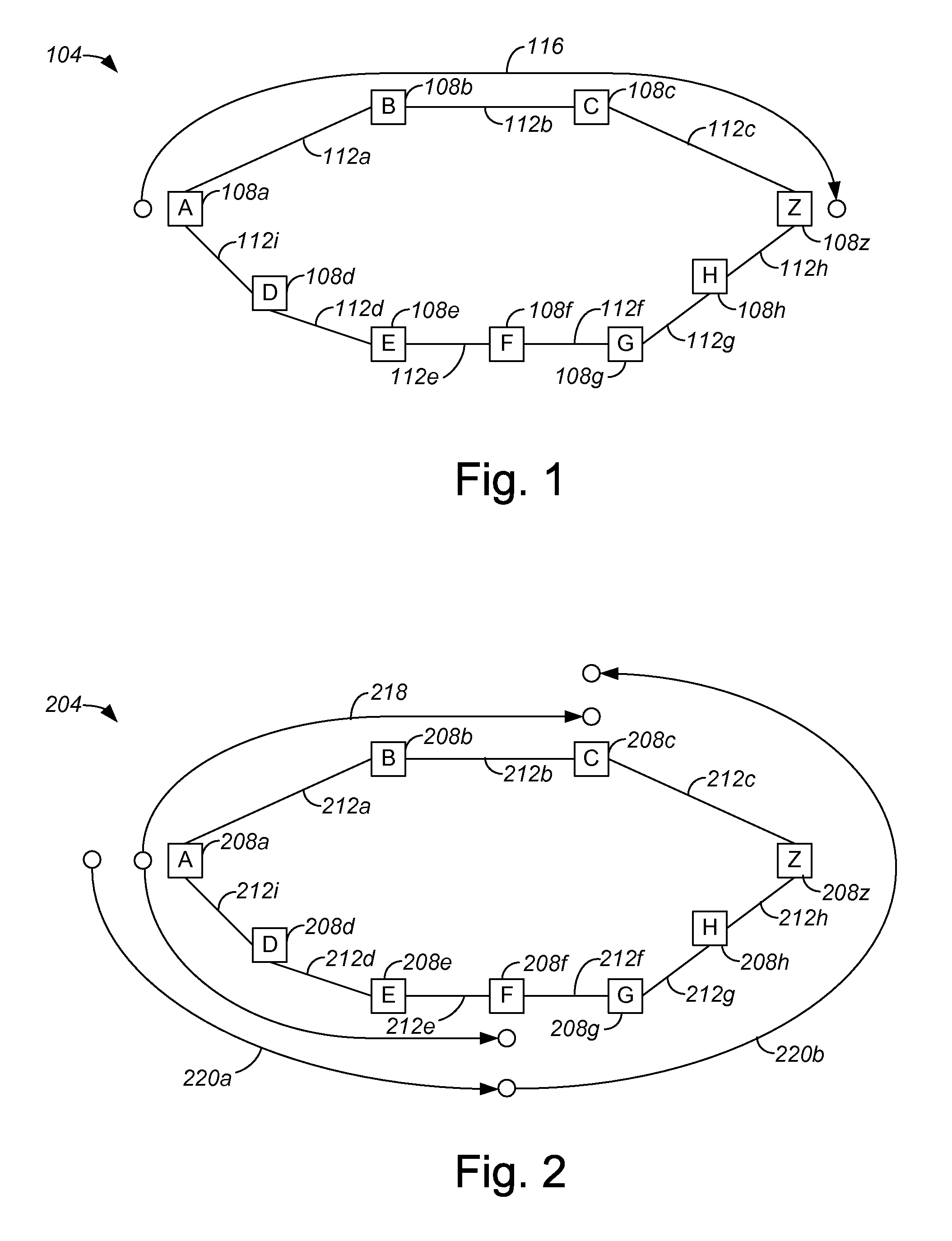 Method and apparatus for computing a path through specified elements in a network