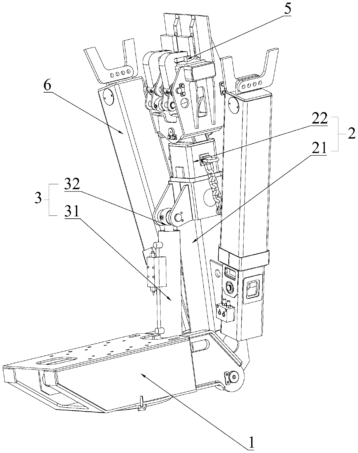 Drive structure, main mechanical arm and auxiliary mechanical arm