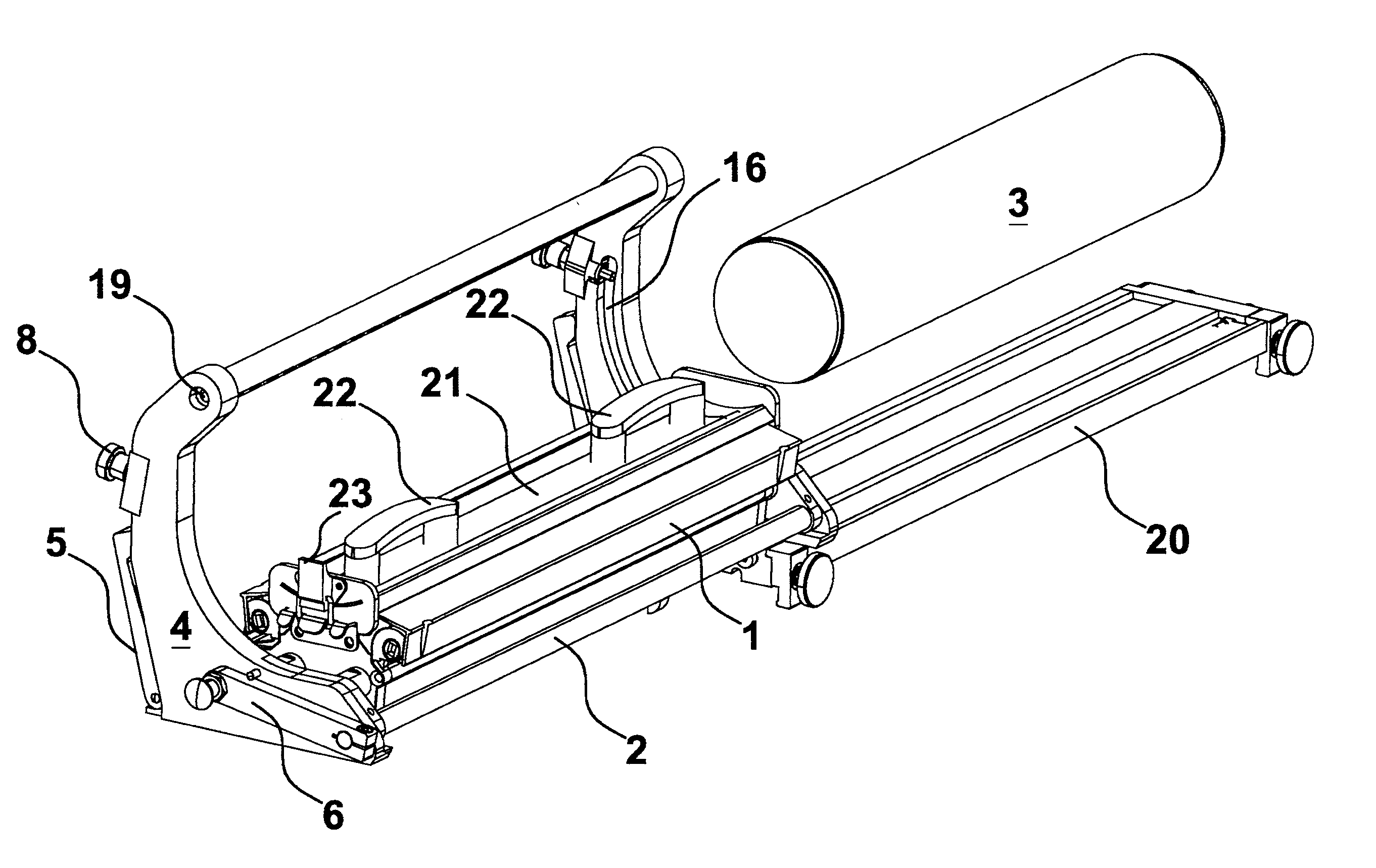 Doctor blade chamber