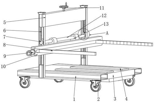 Transfer device of mechanical and electrical integrated equipment