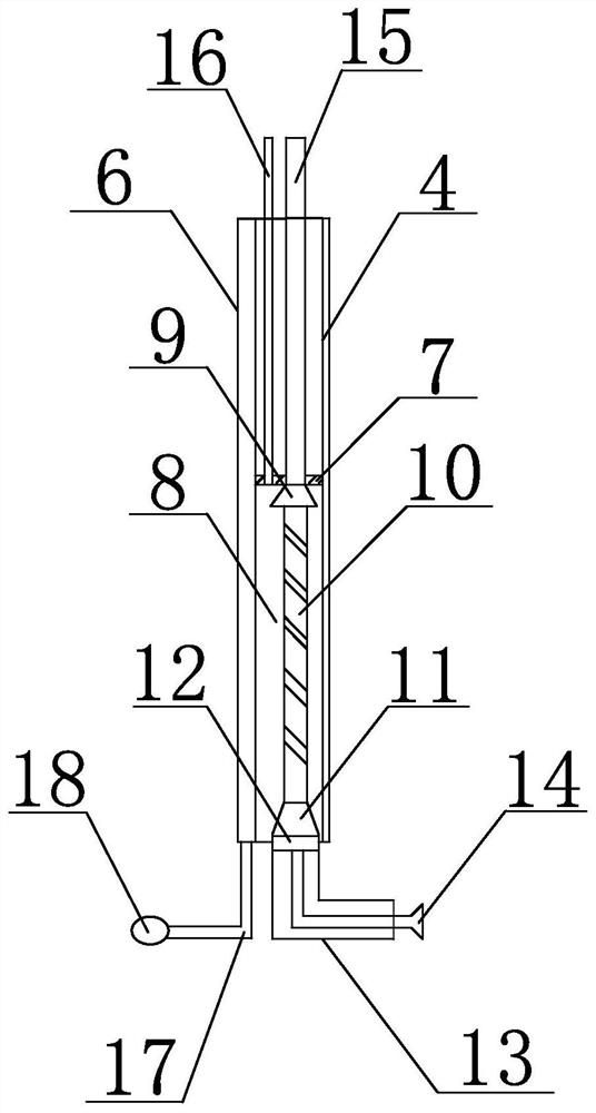 A phlegm clearing device and method for respiratory department with improved efficiency and comfort