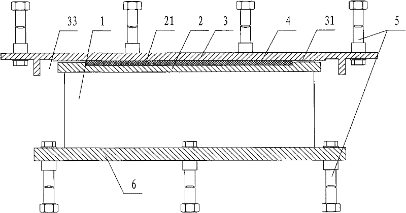 Sliding lead-core shock absorption and insulation rubber support for bridge