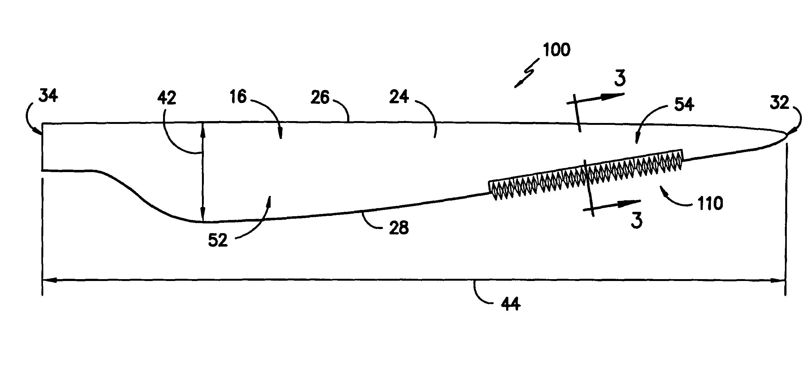 Noise reducer for rotor blade in wind turbine