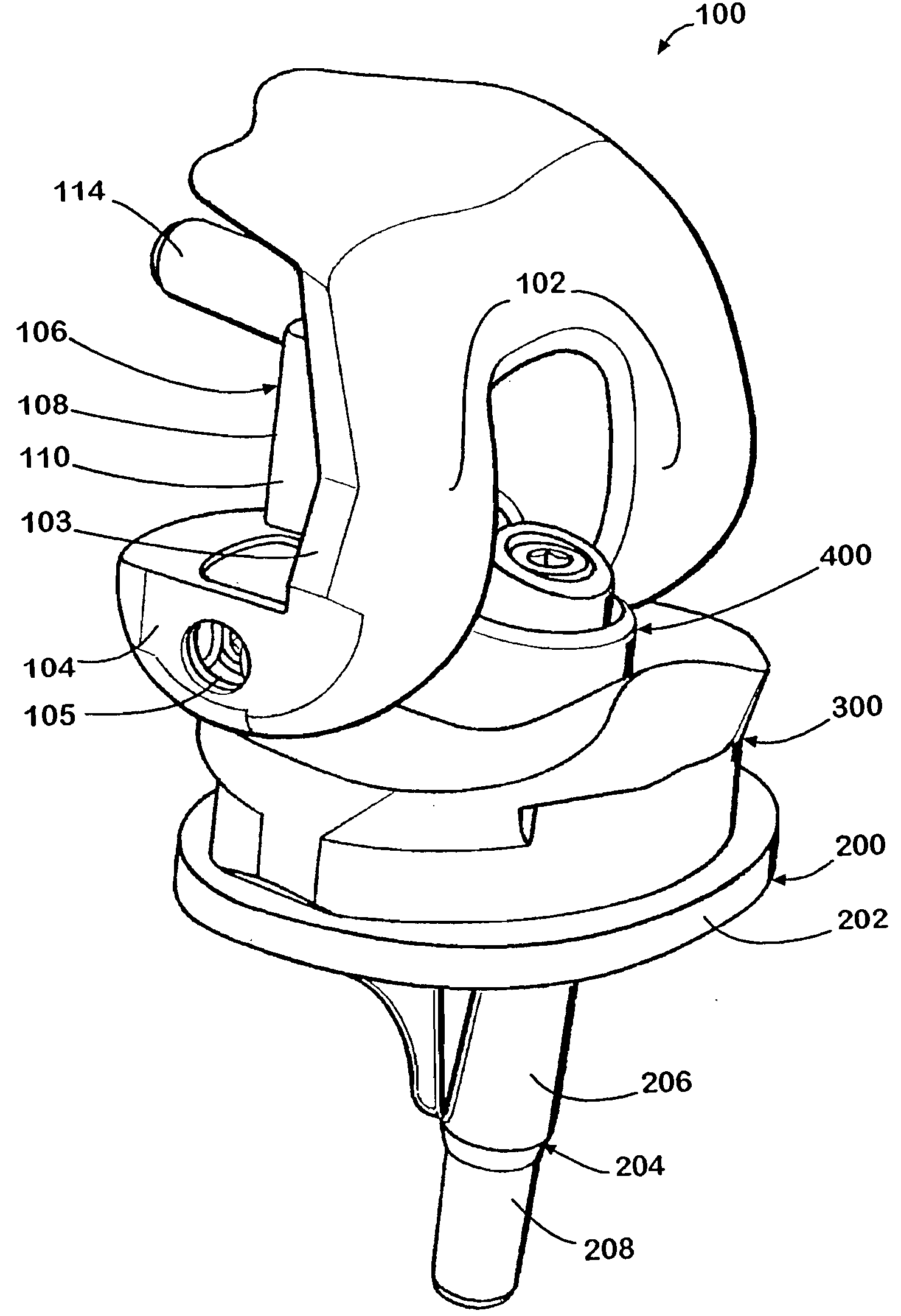 Hinged joint system