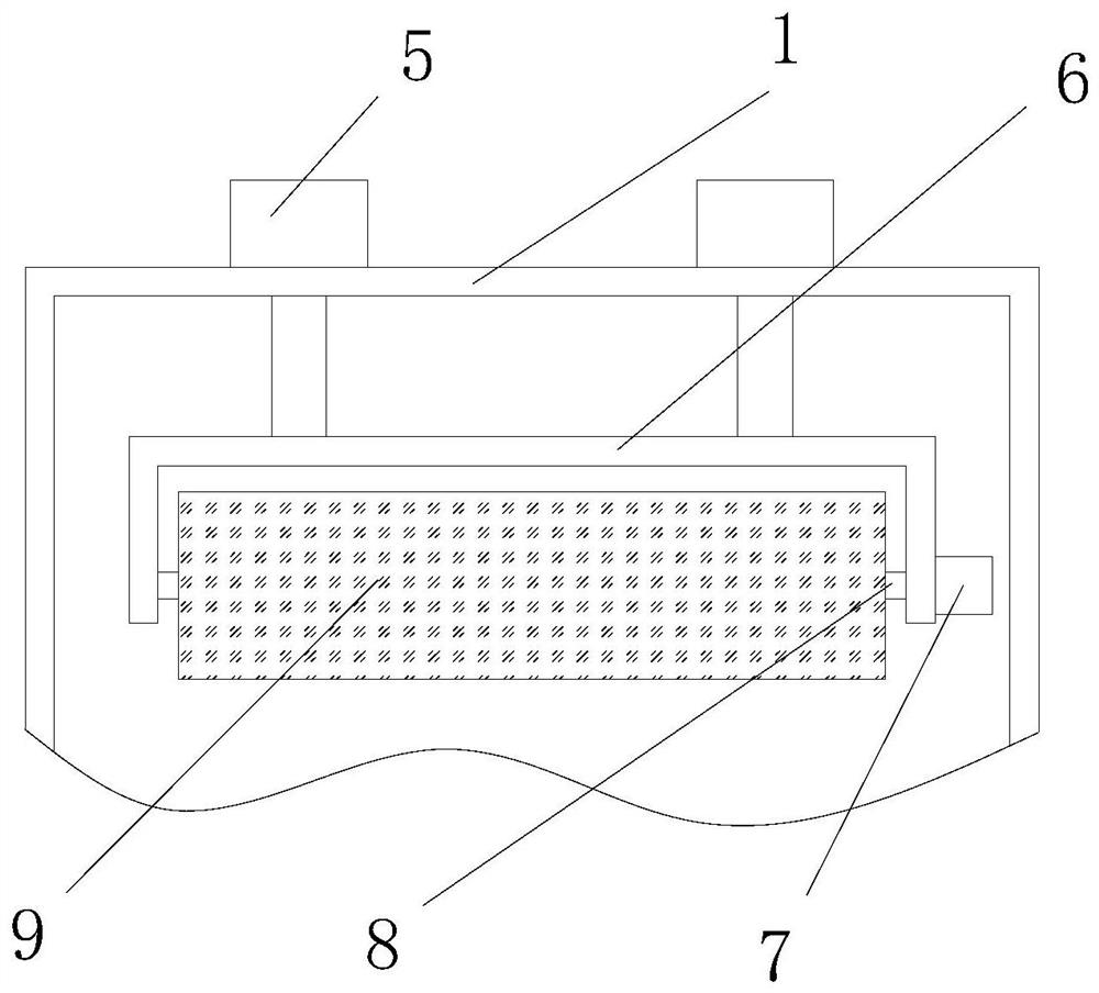 Tool for aluminum profile surface polishing and application method