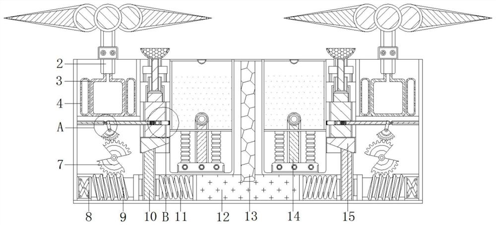 Irrigation and dust removal equipment for green belt