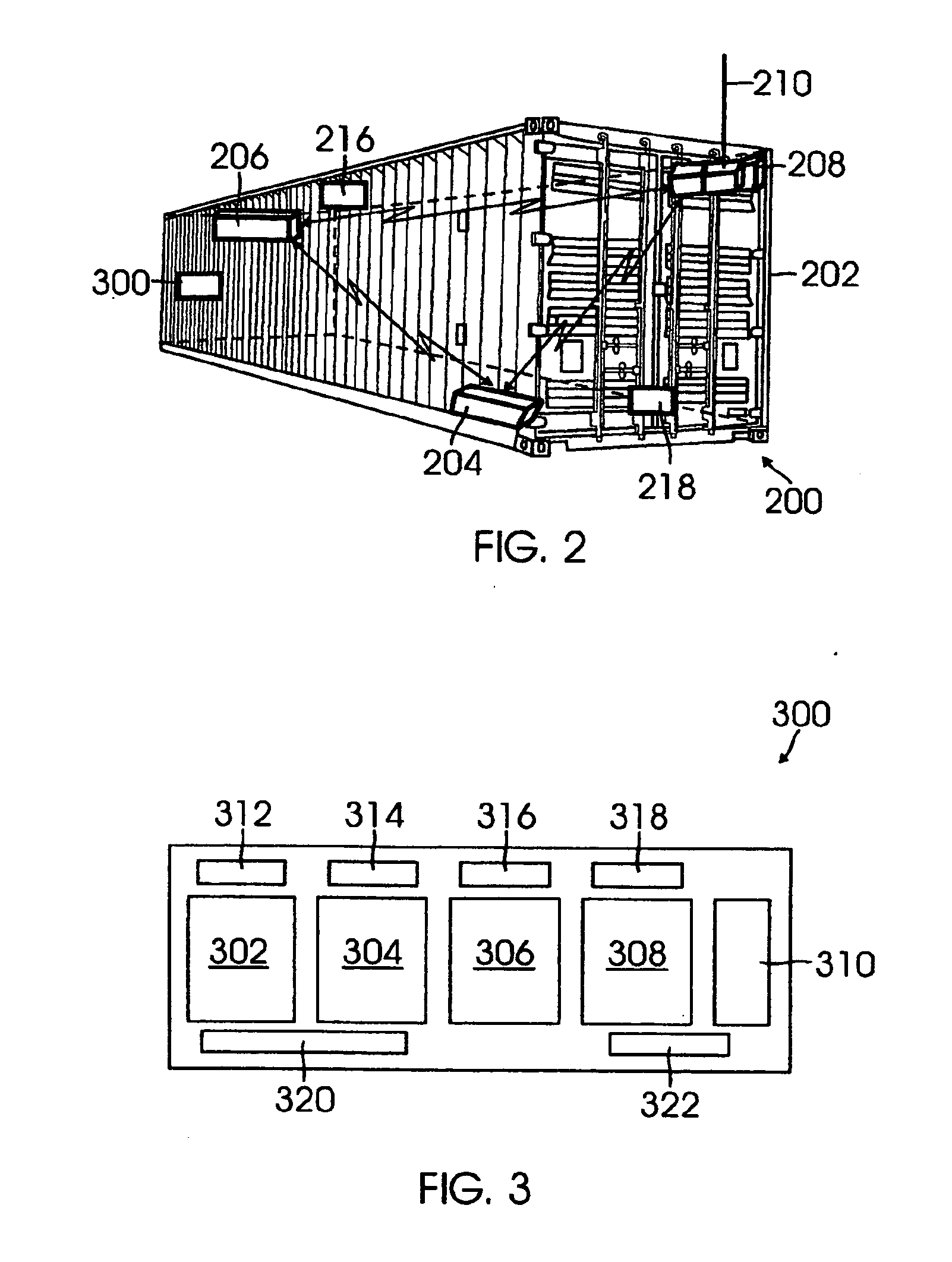 Shipping container monitoring system