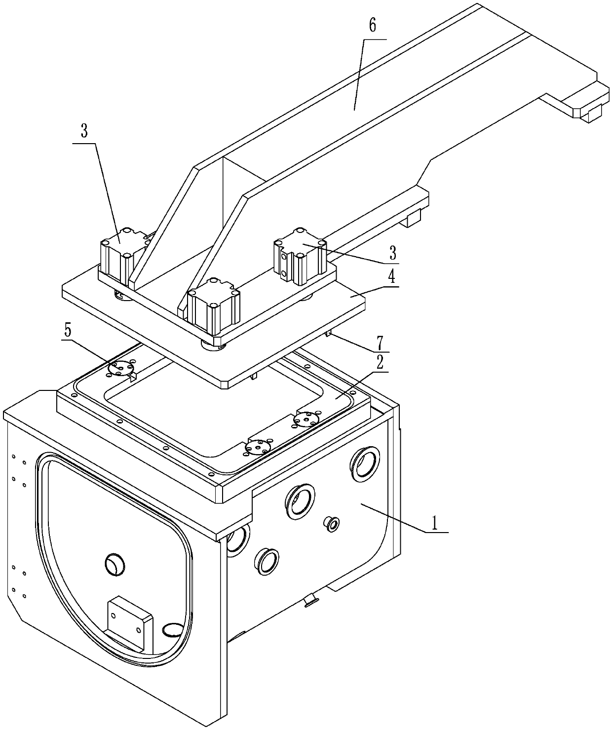 Sealing device for laser welding