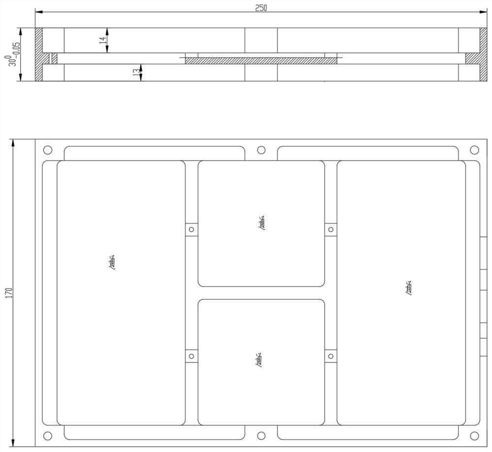 A machining method for frame parts